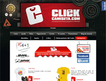 Tablet Screenshot of clickcamiseta.com